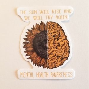 10/$10 Mental Health Awareness Sticker